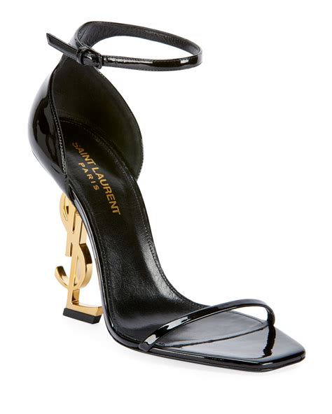 ysl mesh heels|ysl platform heel.